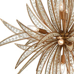 Bailey Street Home - 2499-BEL-3826910 - Modern Contemporary Eleven Light Chandelier in Matte Gold Finish