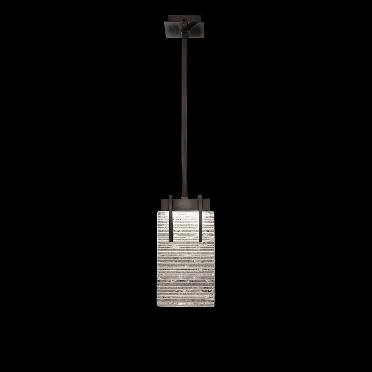 TERRA 7.75" W Rectangular Pendant