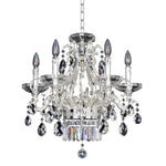 Six-Light Chandelier with Firenze Clear Crystal
