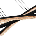 CWI Lighting - 1710P50-3 - Saber - 72W LED Chandelier-21 Inch Tall and 50 Inch Wide