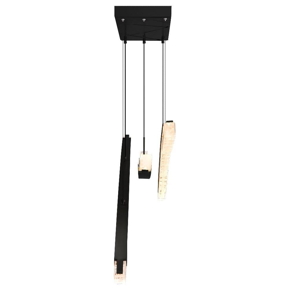 CWI Lighting - 1710P50-3 - Saber - 72W LED Chandelier-21 Inch Tall and 50 Inch Wide