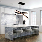 CWI Lighting - 1710P50-3 - Saber - 72W LED Chandelier-21 Inch Tall and 50 Inch Wide