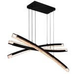CWI Lighting - 1710P50-3 - Saber - 72W LED Chandelier-21 Inch Tall and 50 Inch Wide