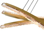 CWI Lighting - 1710P50-3 - Saber - 72W LED Chandelier-21 Inch Tall and 50 Inch Wide