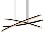 CWI Lighting - 1710P70-3-101 - Saber - 108W LED Chandelier-26 Inch Tall and 70 Inch Wide