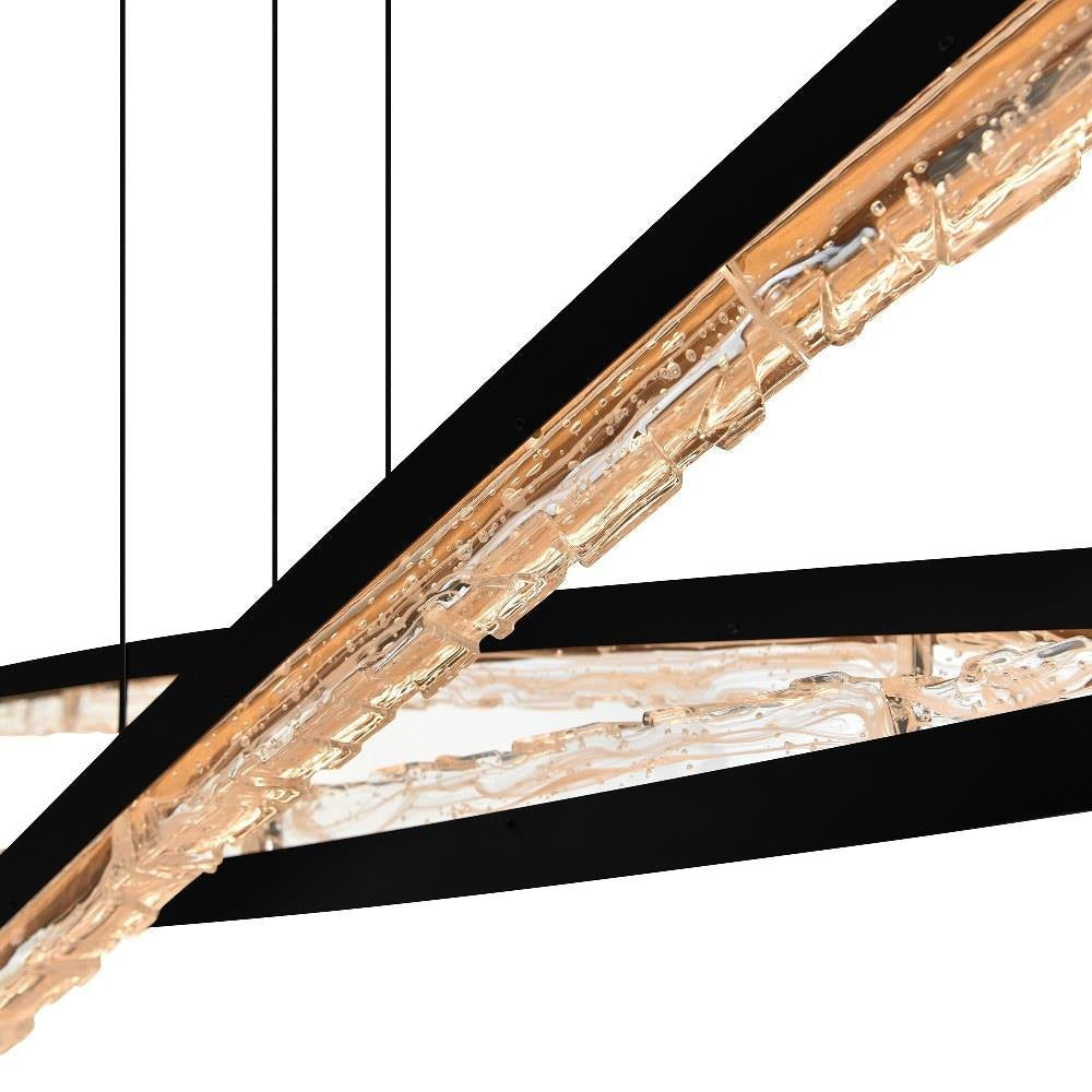 CWI Lighting - 1710P70-3-101 - Saber - 108W LED Chandelier-26 Inch Tall and 70 Inch Wide