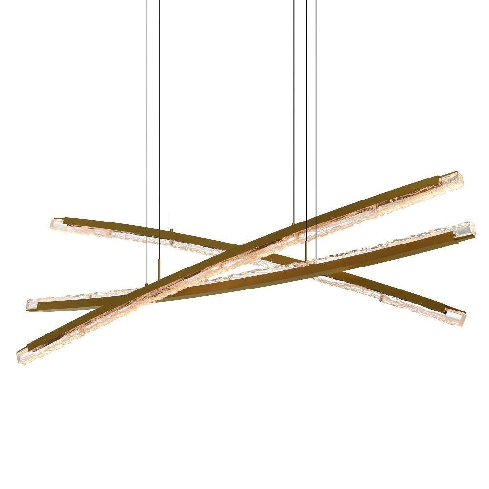 CWI Lighting - 1710P70-3-101 - Saber - 108W LED Chandelier-26 Inch Tall and 70 Inch Wide