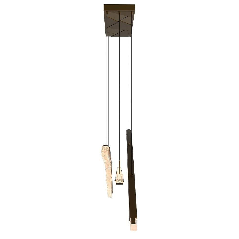 CWI Lighting - 1710P70-3-101 - Saber - 108W LED Chandelier-26 Inch Tall and 70 Inch Wide