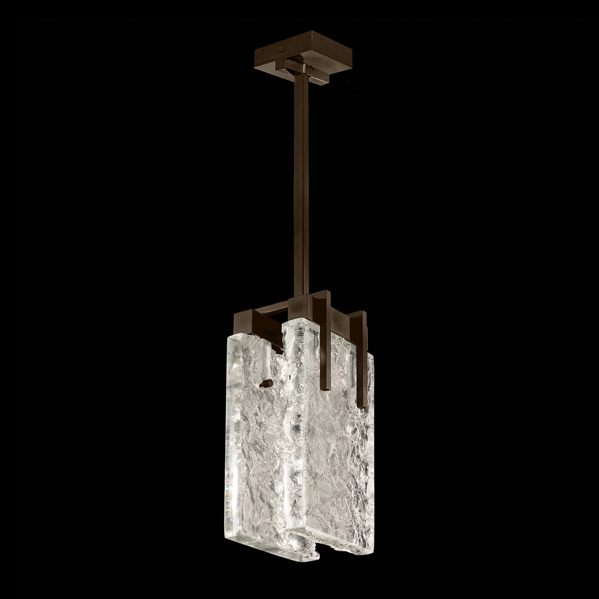 TERRA 7.75" W Rectangular Pendant