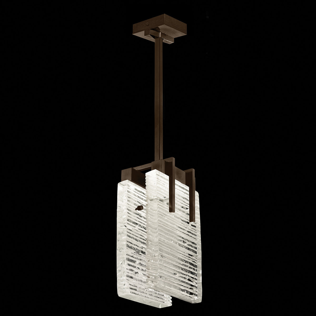 TERRA 7.75" W Rectangular Pendant