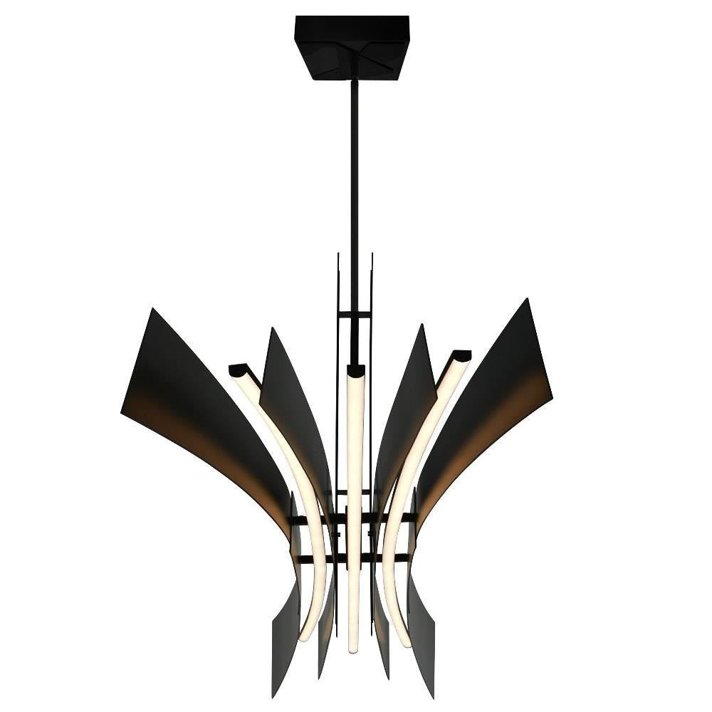 CWI Lighting - 1717P72-101 - Solara - 45W LED Chandelier-27 Inch Tall and 72 Inch Wide