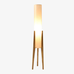 Tripod Walnut Floor Lamp