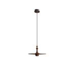 Wooden Spin Pendant Light