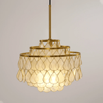 Teardrops Shell Chandelier