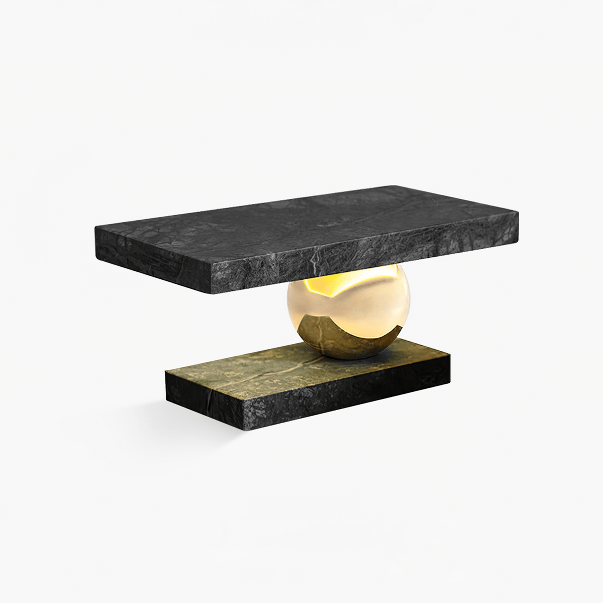 Levoro Stone Table Lamp