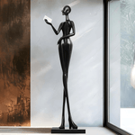Elegant Lady Sculpture Ornaments