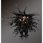 Glass Modern Classics Obsidian Small Chandelier