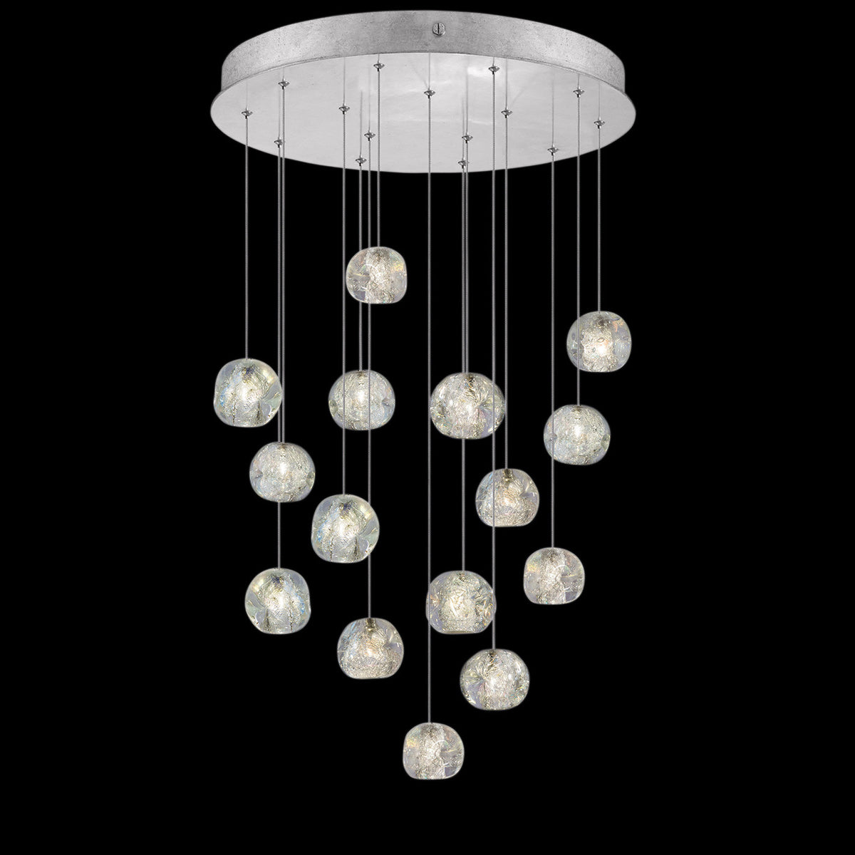 NATURAL INSPIRATIONS 21" W Round Pendant