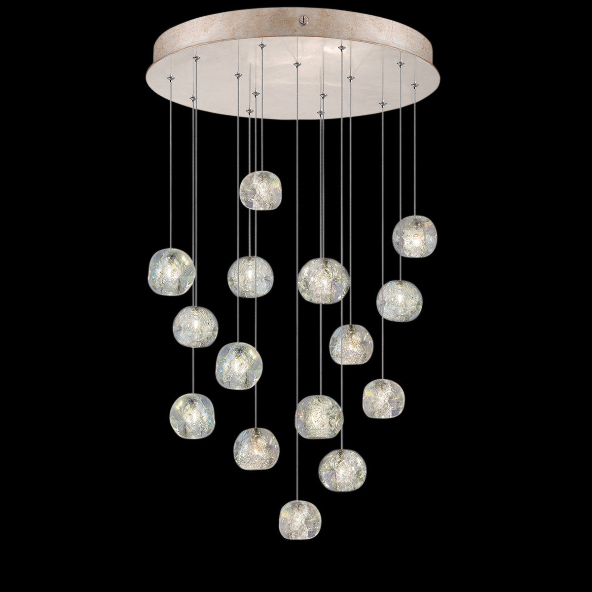 NATURAL INSPIRATIONS 21" W Round Pendant