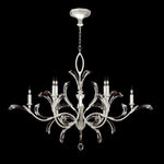 BEVELED ARCS 57" W Round Chandelier