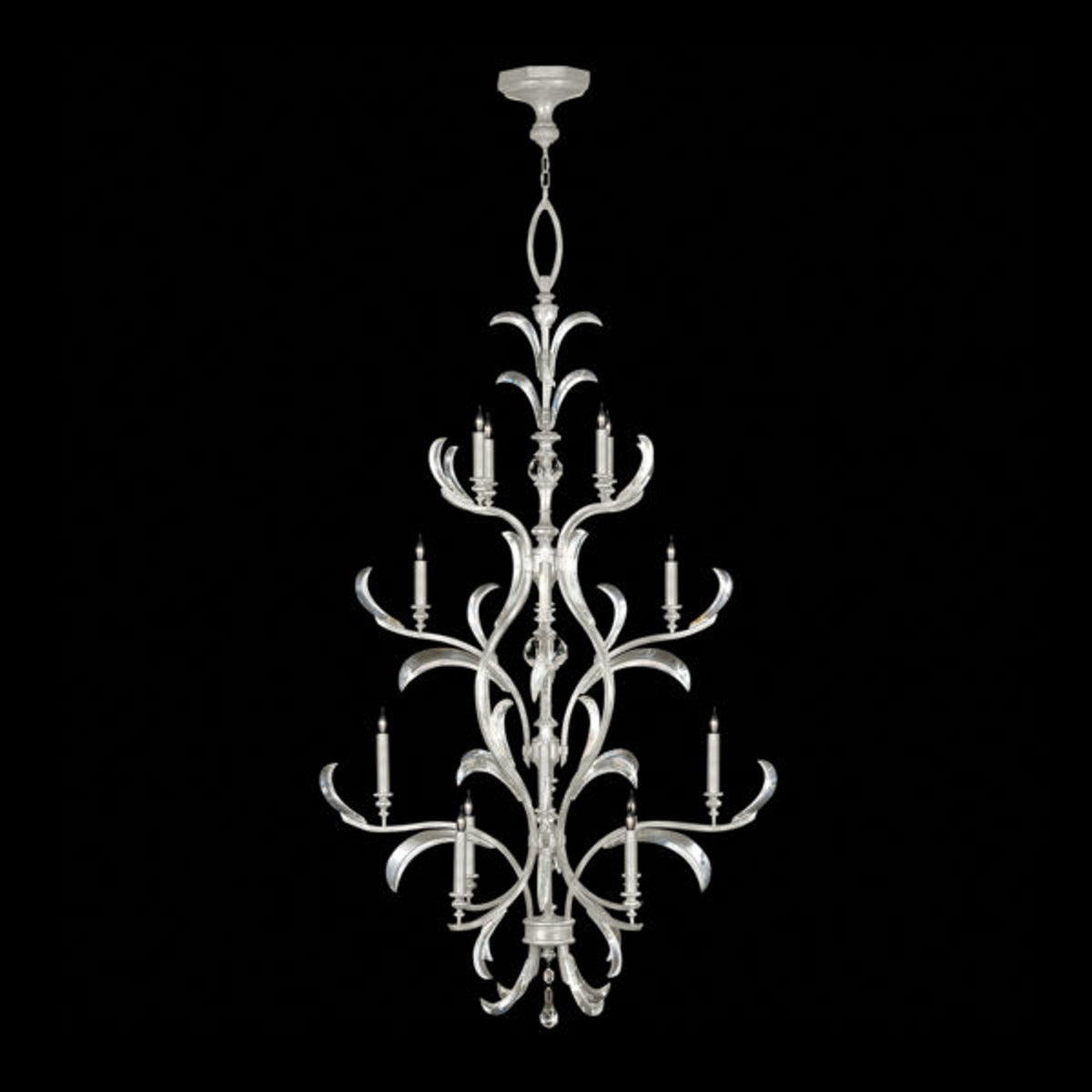 BEVELED ARCS 48" W Round Chandelier