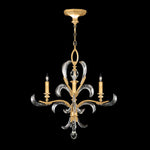 BEVELED ARCS 28" W Round Chandelier