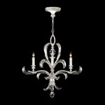 BEVELED ARCS 28" W Round Chandelier