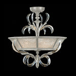 BEVELED ARCS 26" W Round Semi-Flush Mount