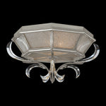 BEVELED ARCS 26" W Round Flush Mount