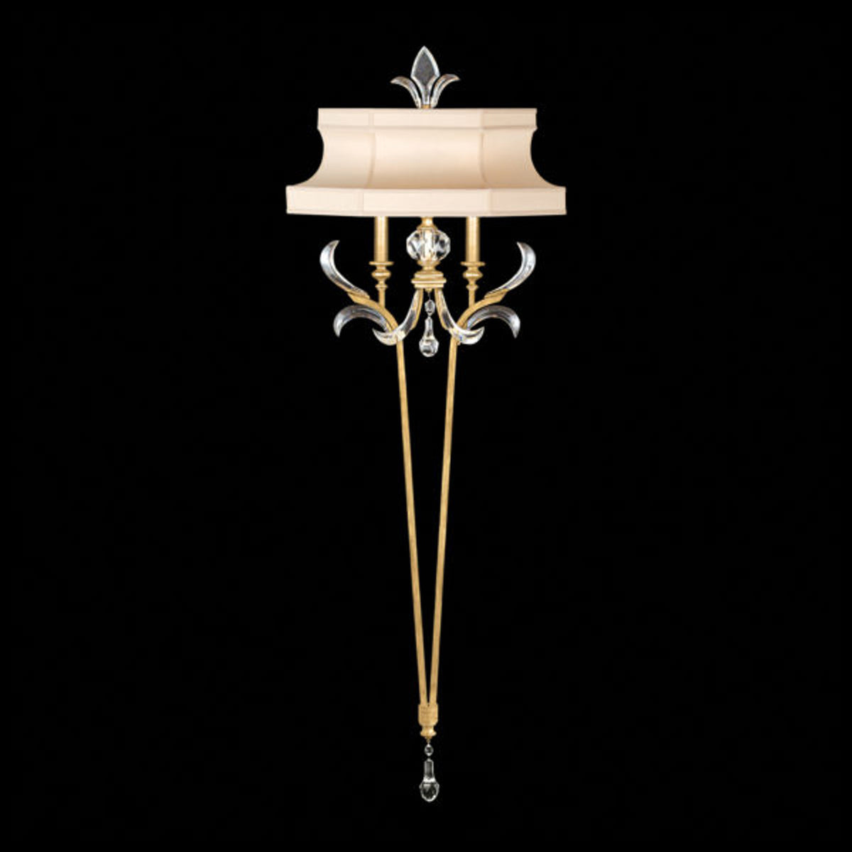 BEVELED ARCS 66" H Sconce