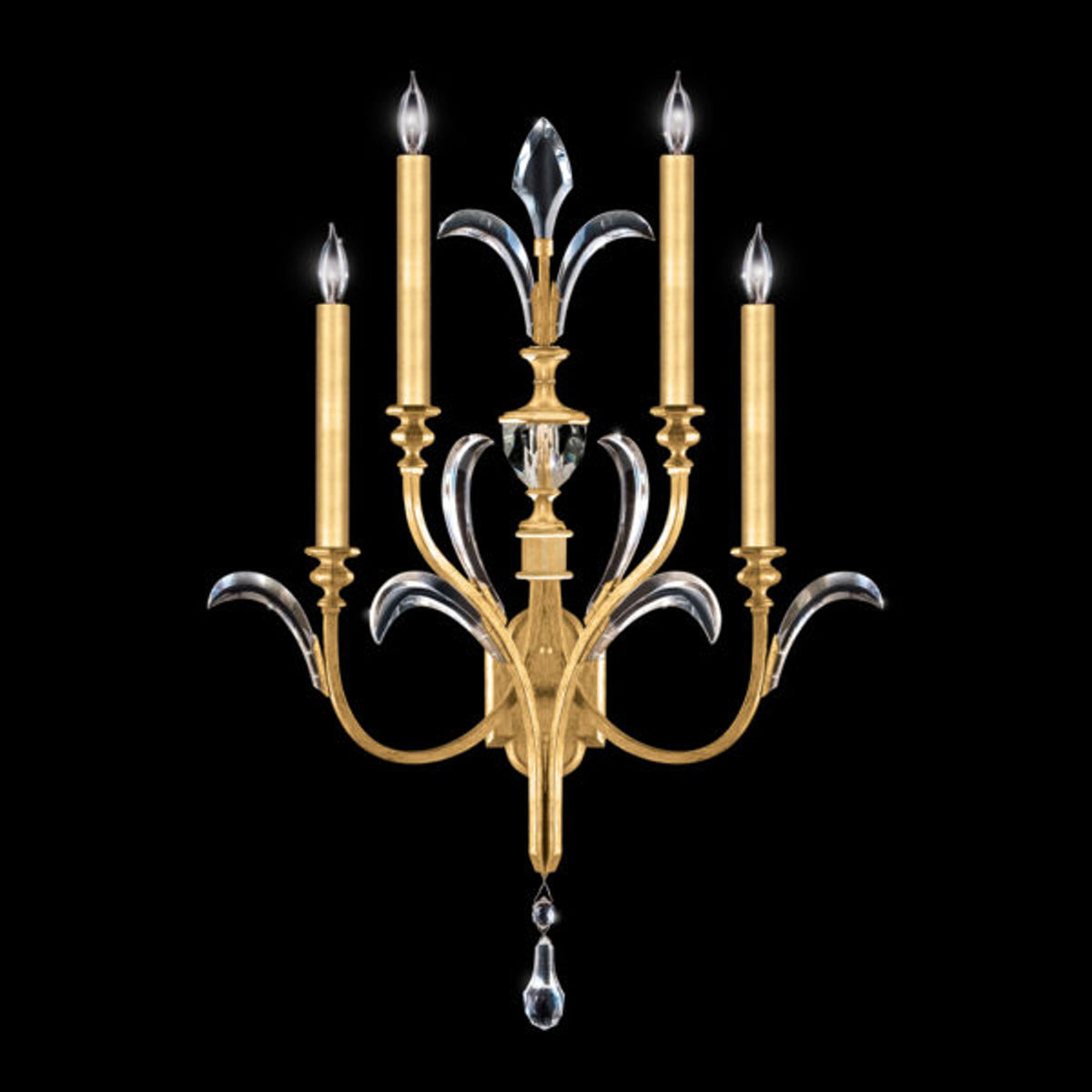 BEVELED ARCS 36" H Sconce