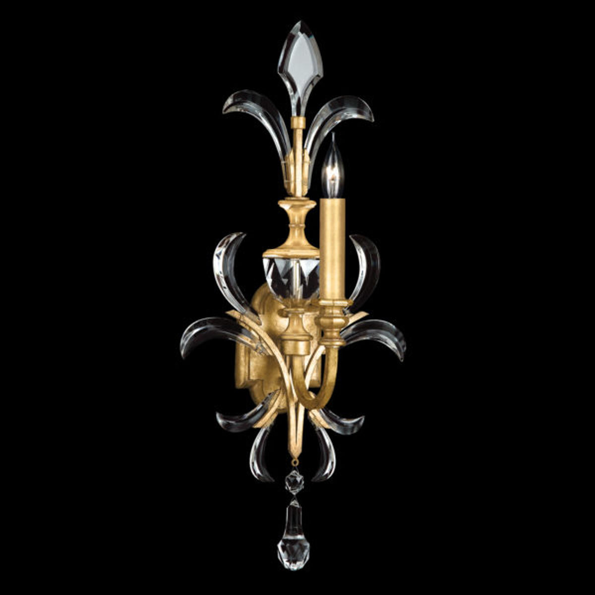 BEVELED ARCS 29" H Sconce
