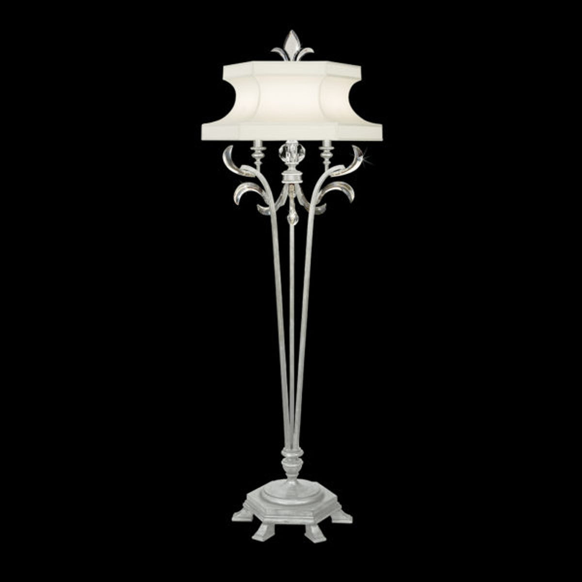 BEVELED ARCS 72" H Floor Lamp