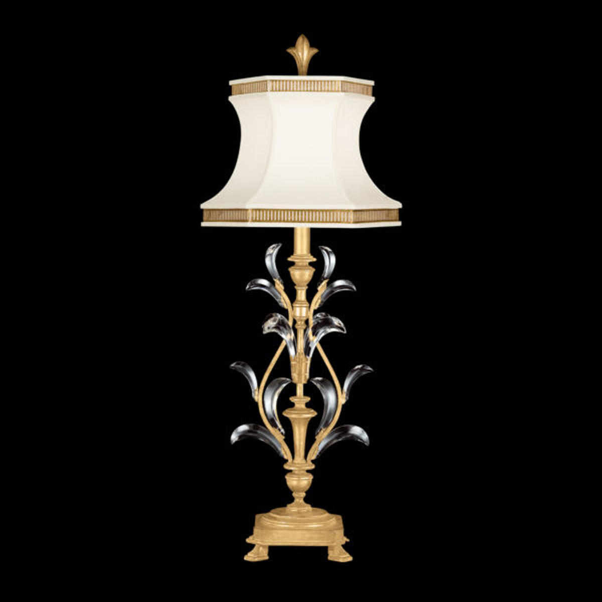BEVELED ARCS 41" H Table Lamp
