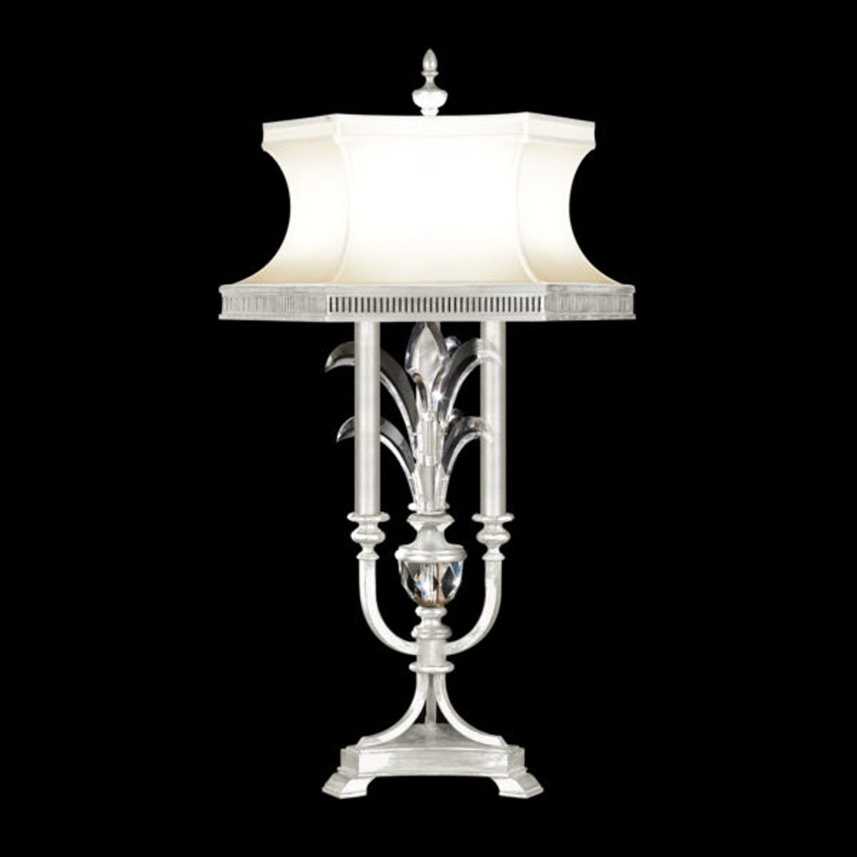 BEVELED ARCS 37" H Table Lamp