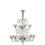Chrome 12-Light Chandelier