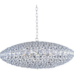 Polished Chrome Twelve-Light Pendant