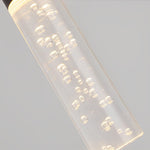 Personality Minimalist LED Black Nordic Pendant Light Kitchen Island Lighting