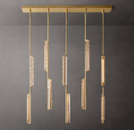 Audubon Crystal Linear Chandelier 54"