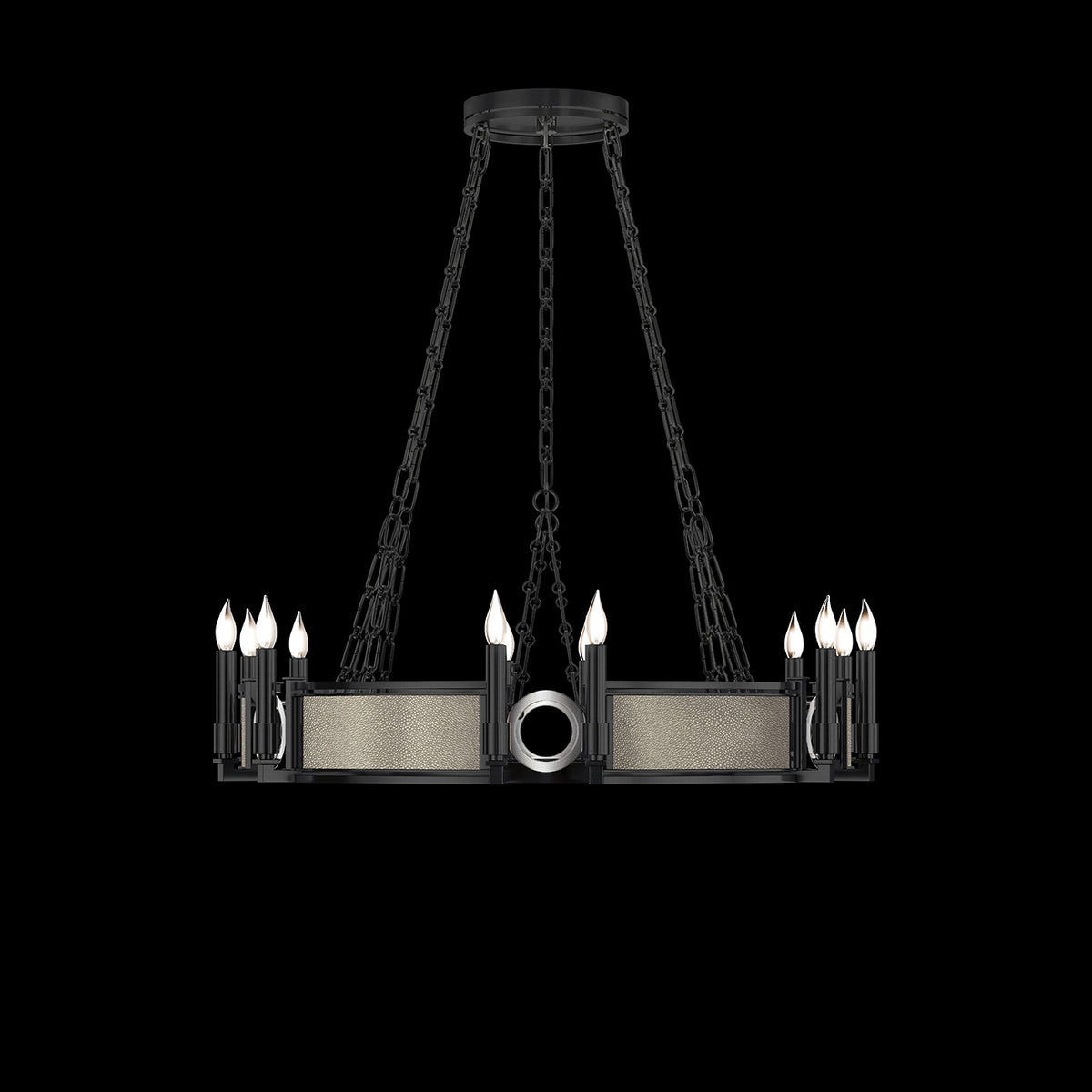 MIRAGE 35.75" W Round Chandelier