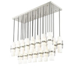 Bailey Street Home - 159-BEL-1325373 - Masefield Dale - 23 Light Linear Chandelier In Modern Style-16.75 Inches Tall and 18 Inches Wide