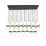 Bailey Street Home - 159-BEL-1325373 - Masefield Dale - 23 Light Linear Chandelier In Modern Style-16.75 Inches Tall and 18 Inches Wide