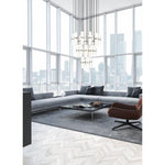 Bailey Street Home - 159-BEL-1325374 - Masefield Dale - 27 Light Chandelier In Modern Style-16.75 Inches Tall and 36 Inches Wide