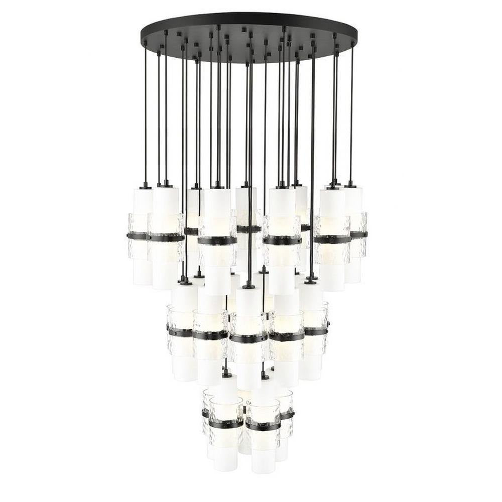 Bailey Street Home - 159-BEL-1325374 - Masefield Dale - 27 Light Chandelier In Modern Style-16.75 Inches Tall and 36 Inches Wide