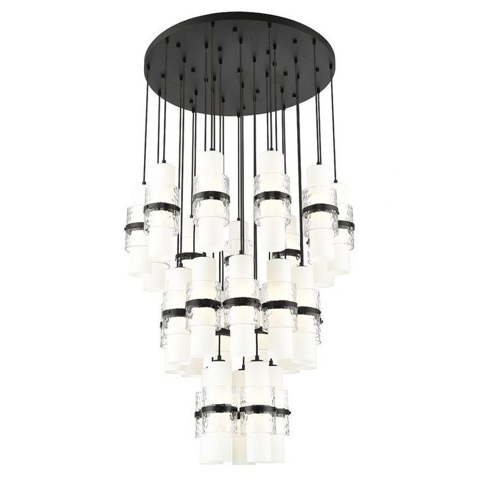 Bailey Street Home - 159-BEL-1325374 - Masefield Dale - 27 Light Chandelier In Modern Style-16.75 Inches Tall and 36 Inches Wide