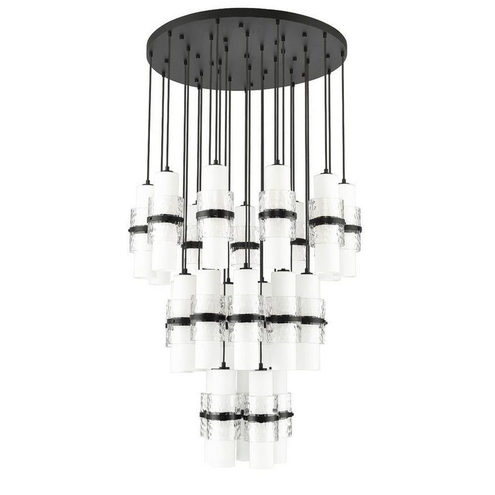 Bailey Street Home - 159-BEL-1325374 - Masefield Dale - 27 Light Chandelier In Modern Style-16.75 Inches Tall and 36 Inches Wide
