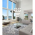 Bailey Street Home - 159-BEL-1325374 - Masefield Dale - 27 Light Chandelier In Modern Style-16.75 Inches Tall and 36 Inches Wide