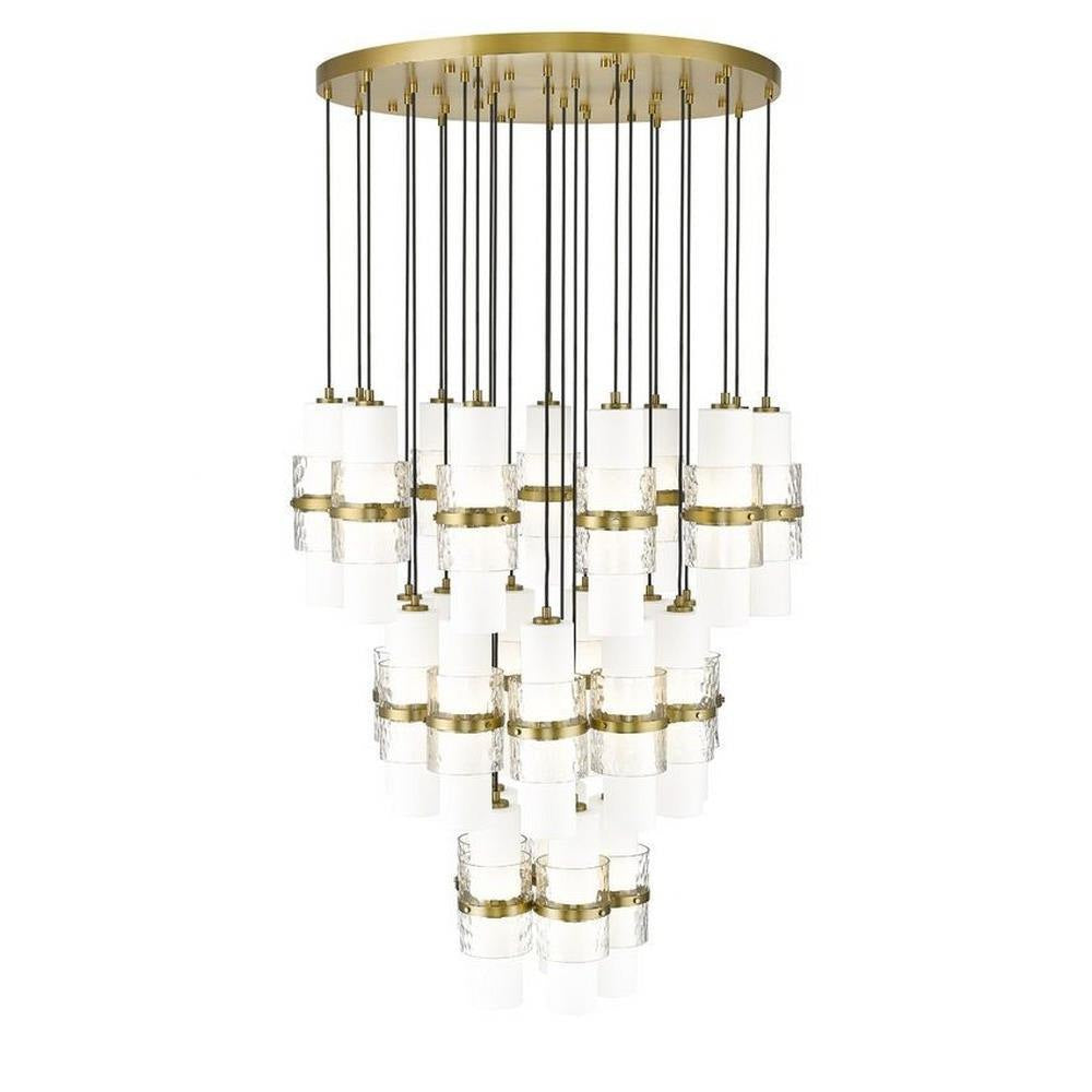 Bailey Street Home - 159-BEL-1325374 - Masefield Dale - 27 Light Chandelier In Modern Style-16.75 Inches Tall and 36 Inches Wide