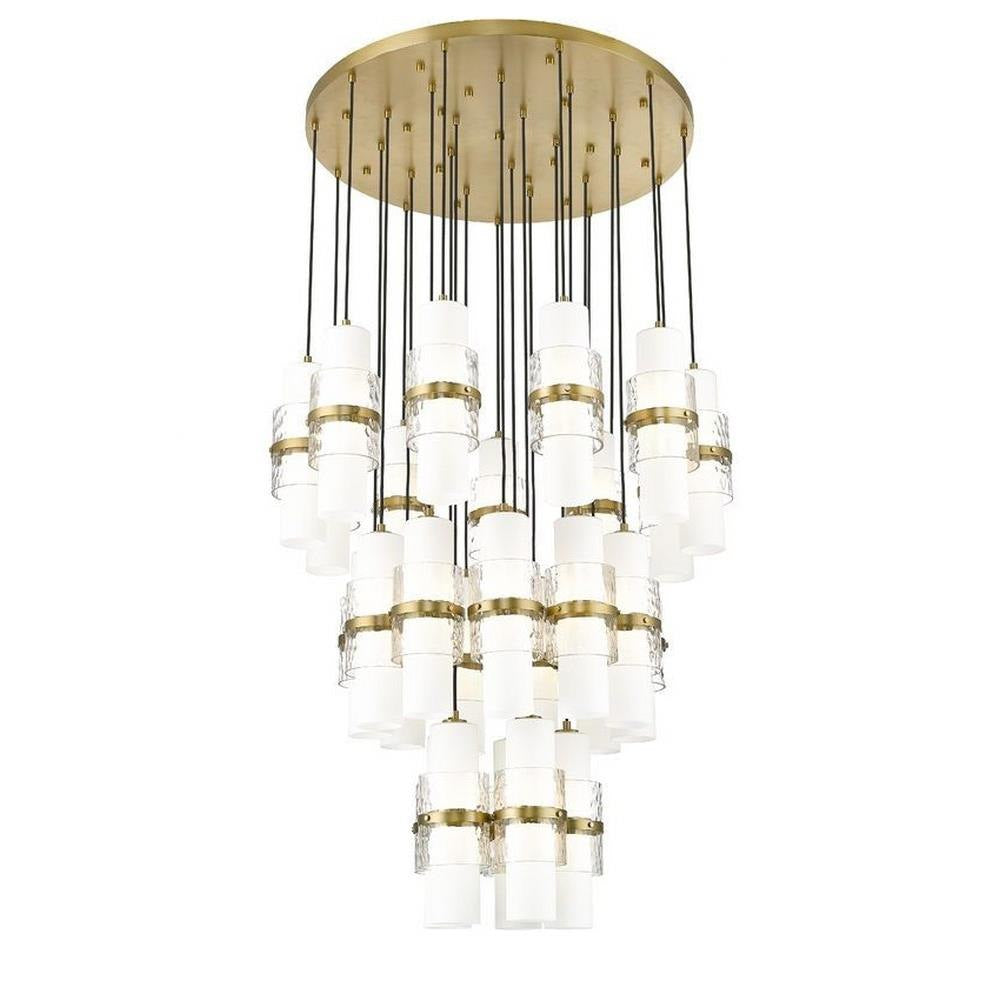 Bailey Street Home - 159-BEL-1325374 - Masefield Dale - 27 Light Chandelier In Modern Style-16.75 Inches Tall and 36 Inches Wide