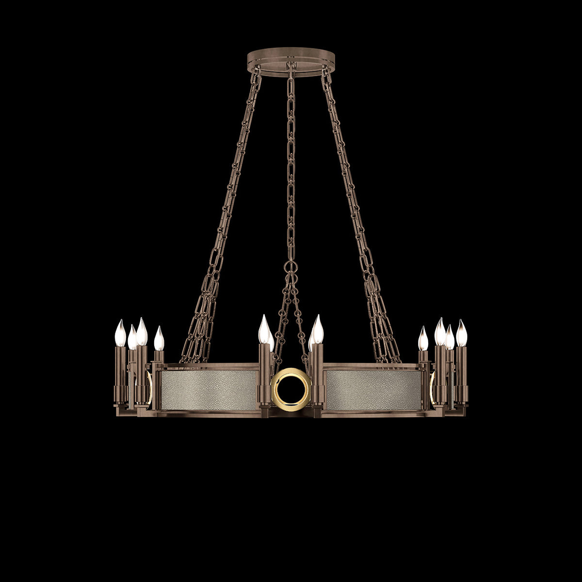 MIRAGE 35.75" W Round Chandelier